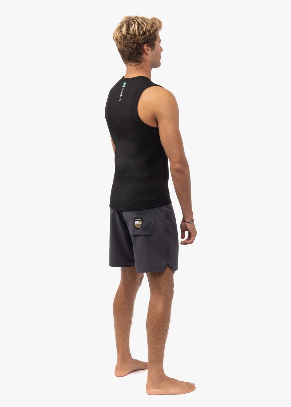 Vissla Men's 7 Seas 2mm Front Zip Wetsuit Vest, Super Stretch