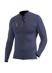 Vissla Men's Solid Sets 2mm Front Zip Wetsuit Jacket, Long Sleeve