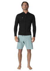 Vissla Men's Solid Sets 2mm Front Zip Wetsuit Jacket, Long Sleeve