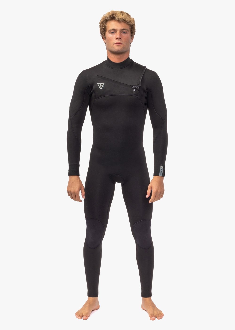 Vissla Men's 7 Seas Comp 2/2mm Chest Zip Wetsuit, Full Suit