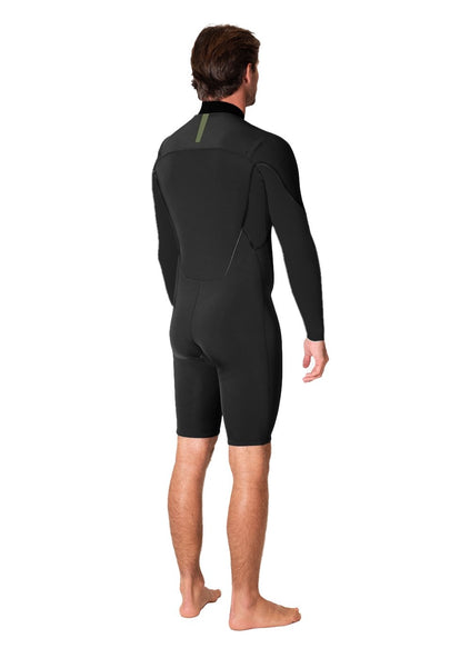 Vissla Men's Natural Seas 2/2mm Long Sleeve Spring Suit, Chest Zip, image 7