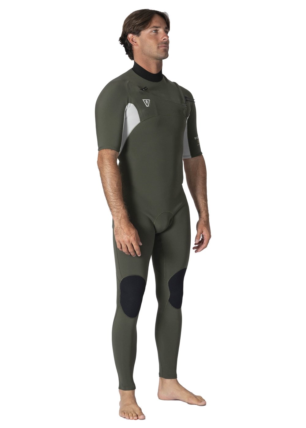 Vissla Men's Natural Seas 2/2mm Short Sleeve Wetsuit, Full Suit