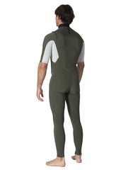 Vissla Men's Natural Seas 2/2mm Short Sleeve Wetsuit, Full Suit