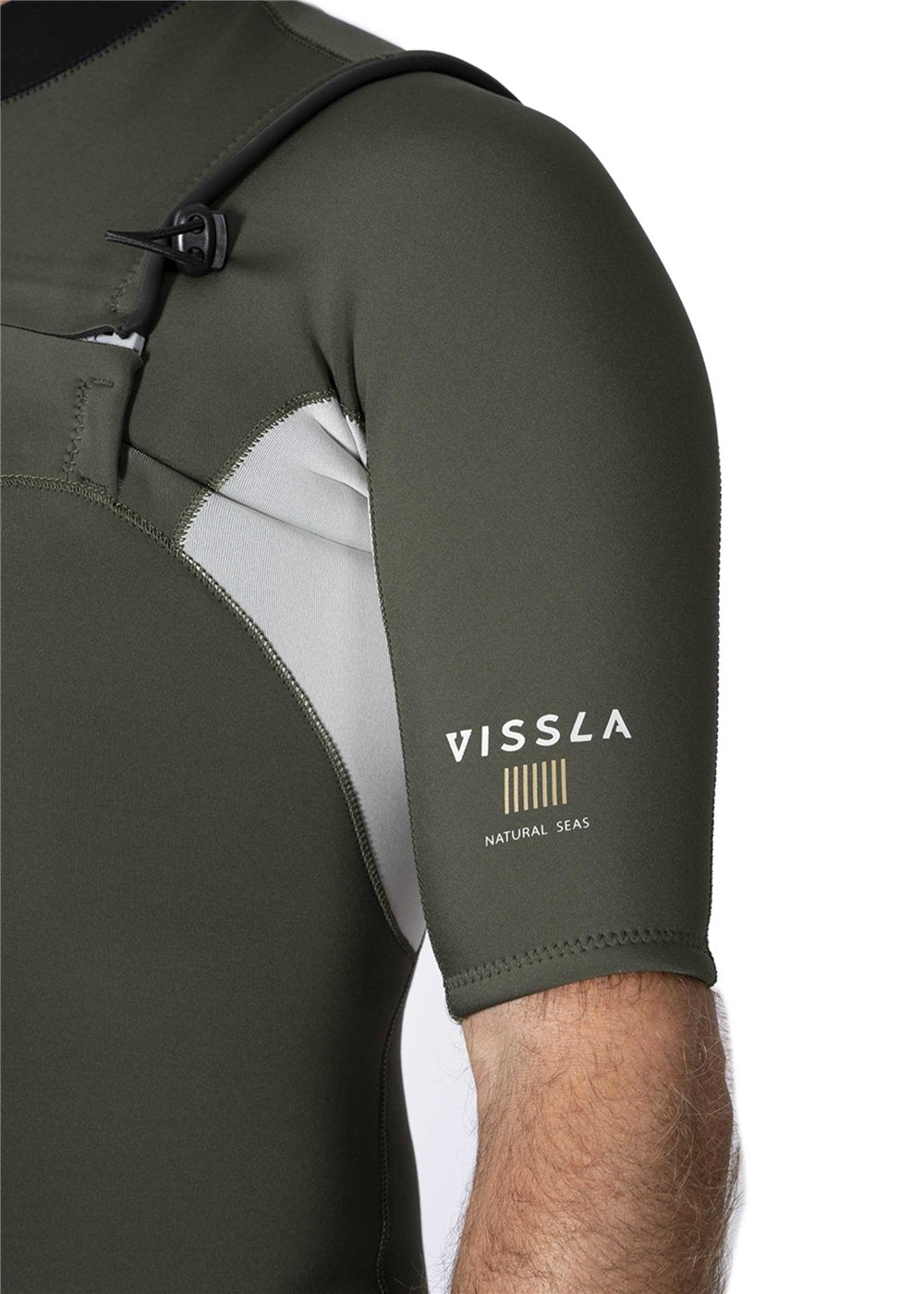 Vissla Men's Natural Seas 2/2mm Short Sleeve Wetsuit, Full Suit