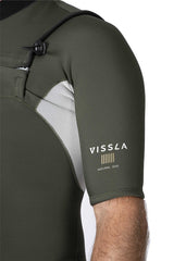 Vissla Men's Natural Seas 2/2mm Short Sleeve Wetsuit, Full Suit