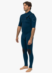 Vissla Men's High Seas II 2/2mm Short Sleeve Wetsuit, Full Suit
