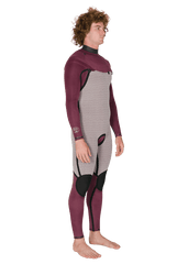 Vissla Men's New Seas 5/4mm U-Zip Wetsuit, Full Suit