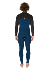 Vissla Men's New Seas 4/3mm V-Zip Wetsuit, Full Suit