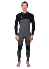 Vissla Men's Natural Seas 3/2mm Chest Zip Wetsuit, Full Suit