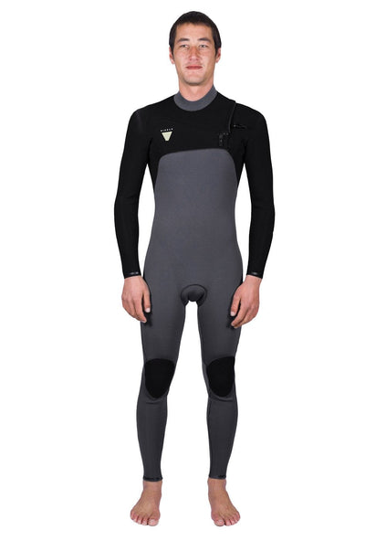 Vissla Men's Natural Seas 3/2mm Chest Zip Wetsuit, Full Suit