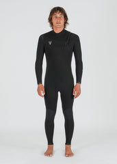 Vissla Men's Natural Seas 3/2mm Chest Zip Wetsuit, Full Suit