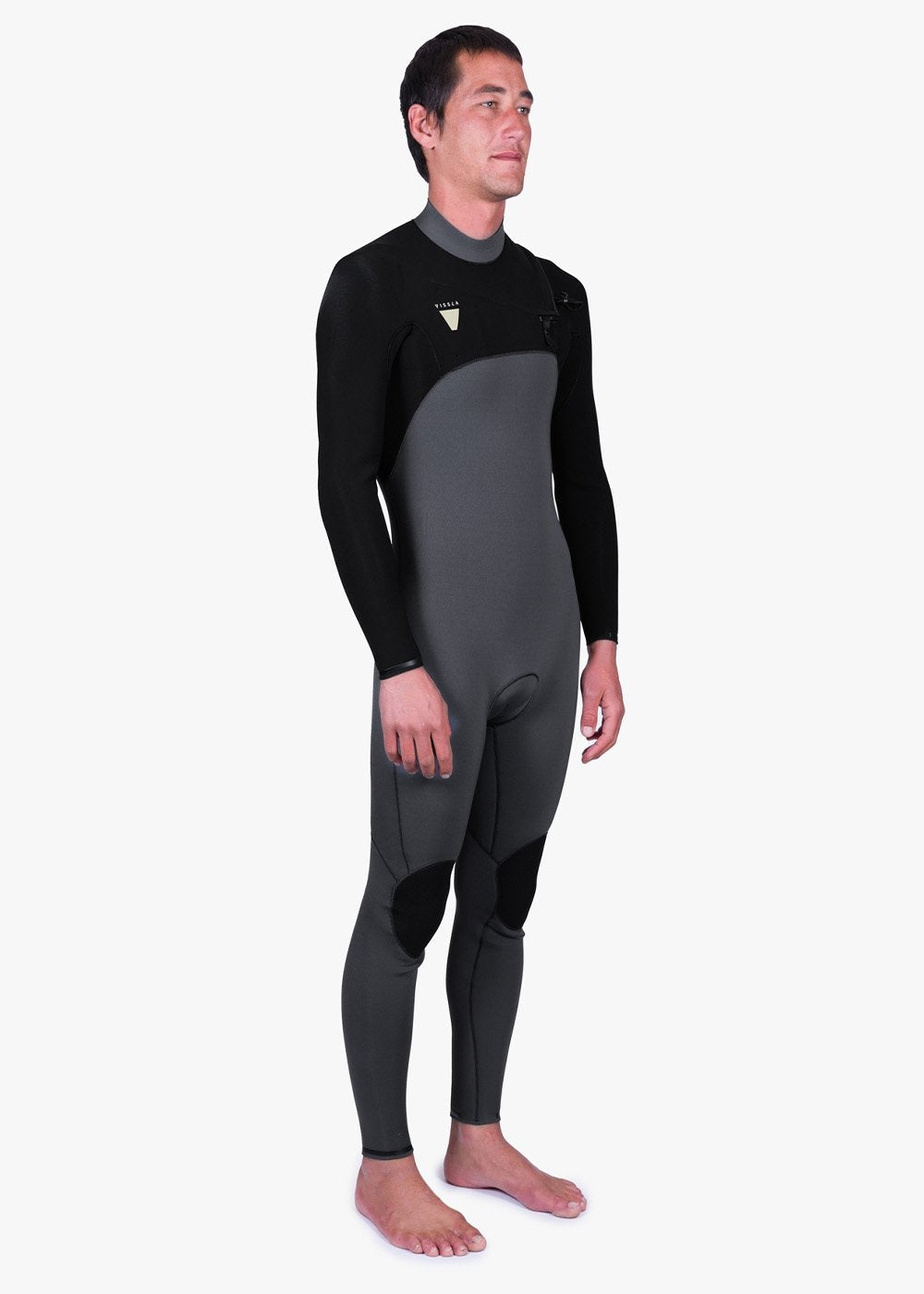 Vissla Men's Natural Seas 3/2mm Chest Zip Wetsuit, Full Suit