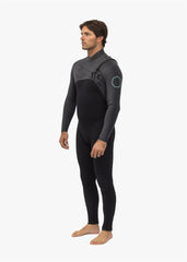 Vissla Men's High Seas II 3/2mm Chest Zip Wetsuit, Full Suit