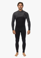 Vissla Men's High Seas II 3/2mm Chest Zip Wetsuit, Full Suit