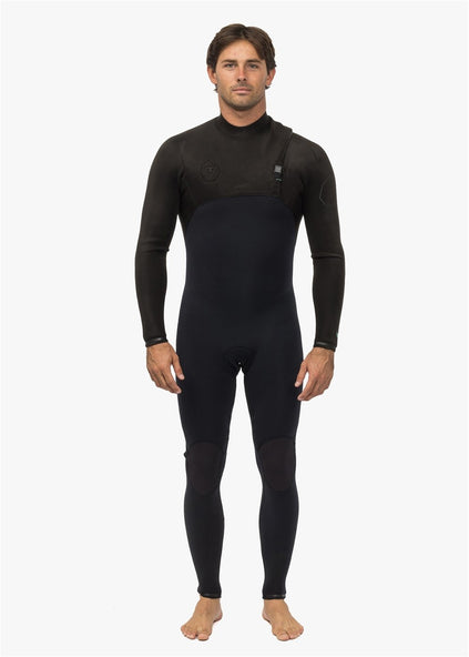 Vissla Men's High Seas II 3/2mm Zipperless Wetsuit, Full Suit
