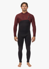 Vissla Men's High Seas II 4/3mm Zipperless Wetsuit, Full Suit