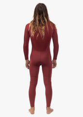 Vissla Men's 7 Seas 5/4mm Chest Zip Wetsuit, Full Suit