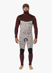 Vissla Men's New Seas 4/3mm Hooded Wetsuit, Full Suit