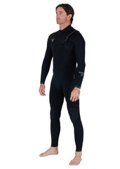 Vissla Men's Natural Seas 4/3mm Chest Zip Wetsuit, Full Suit