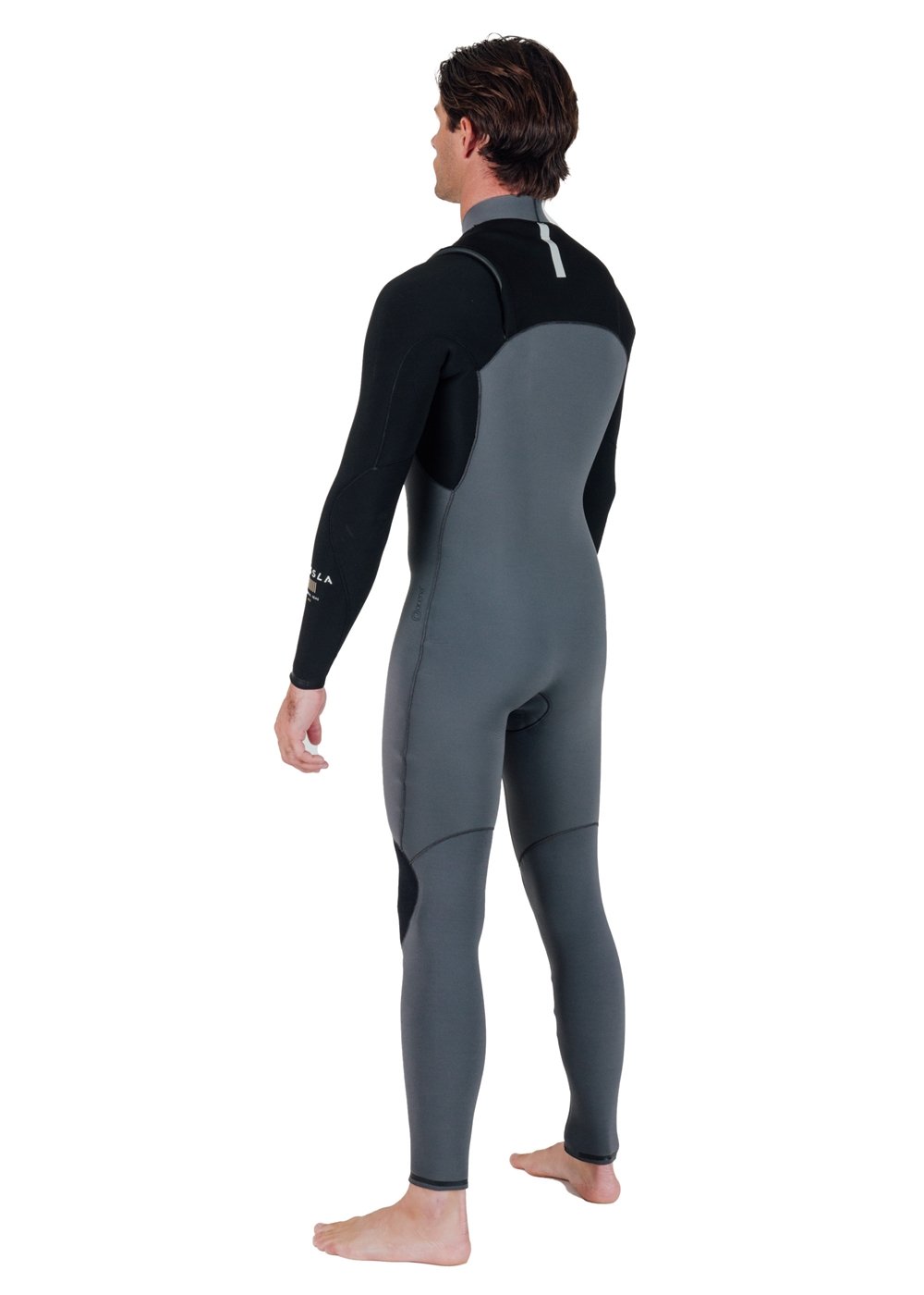 Vissla Men's Natural Seas 4/3mm Chest Zip Wetsuit, Full Suit