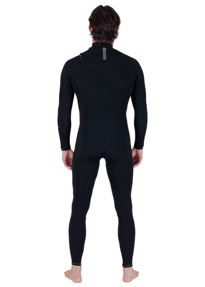 Vissla Men's Natural Seas 4/3mm Chest Zip Wetsuit, Full Suit, image 15