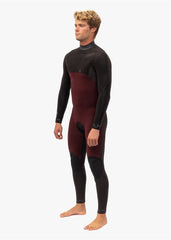 Vissla Men's 7 Seas Comp 4/3mm Chest Zip Wetsuit, Full Suit