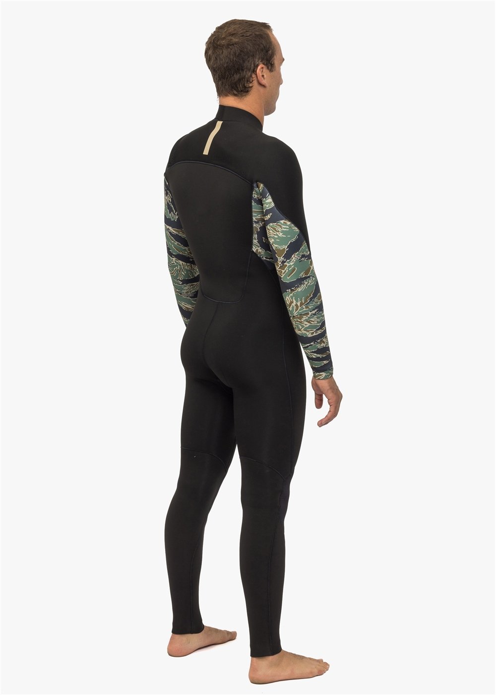 Vissla Men's 7 Seas Comp 4/3mm Chest Zip Wetsuit, Full Suit