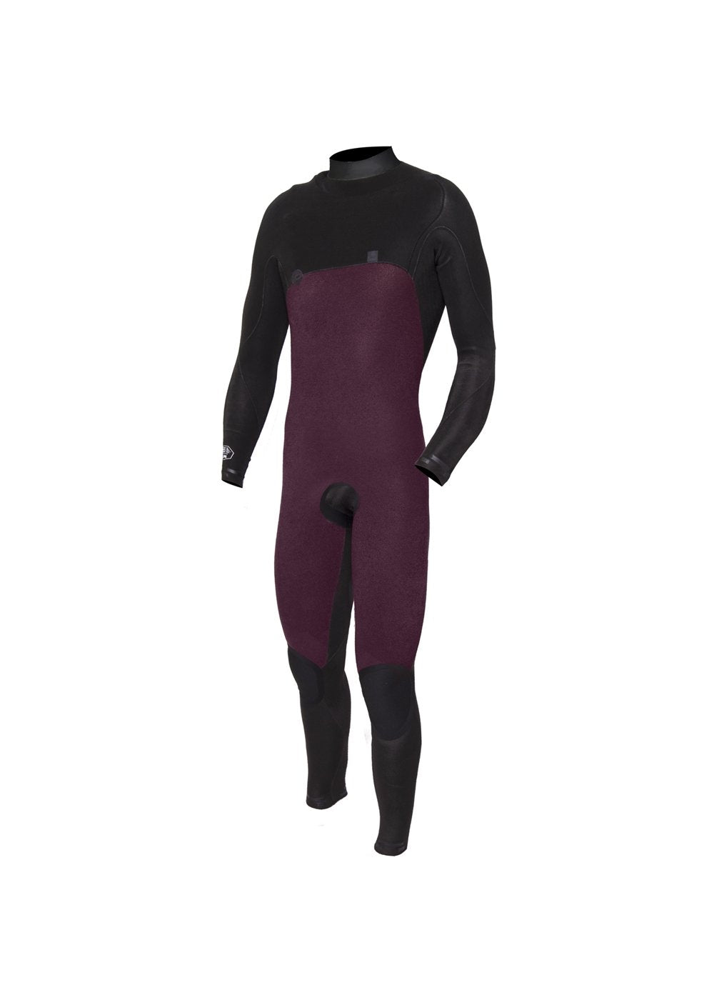 Vissla Men's 7 Seas Comp 4/3mm Chest Zip Wetsuit, Full Suit