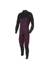 Vissla Men's 7 Seas Comp 4/3mm Chest Zip Wetsuit, Full Suit