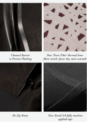 Vissla Men's High Seas II 4/3mm Zipperless Wetsuit, Full Suit