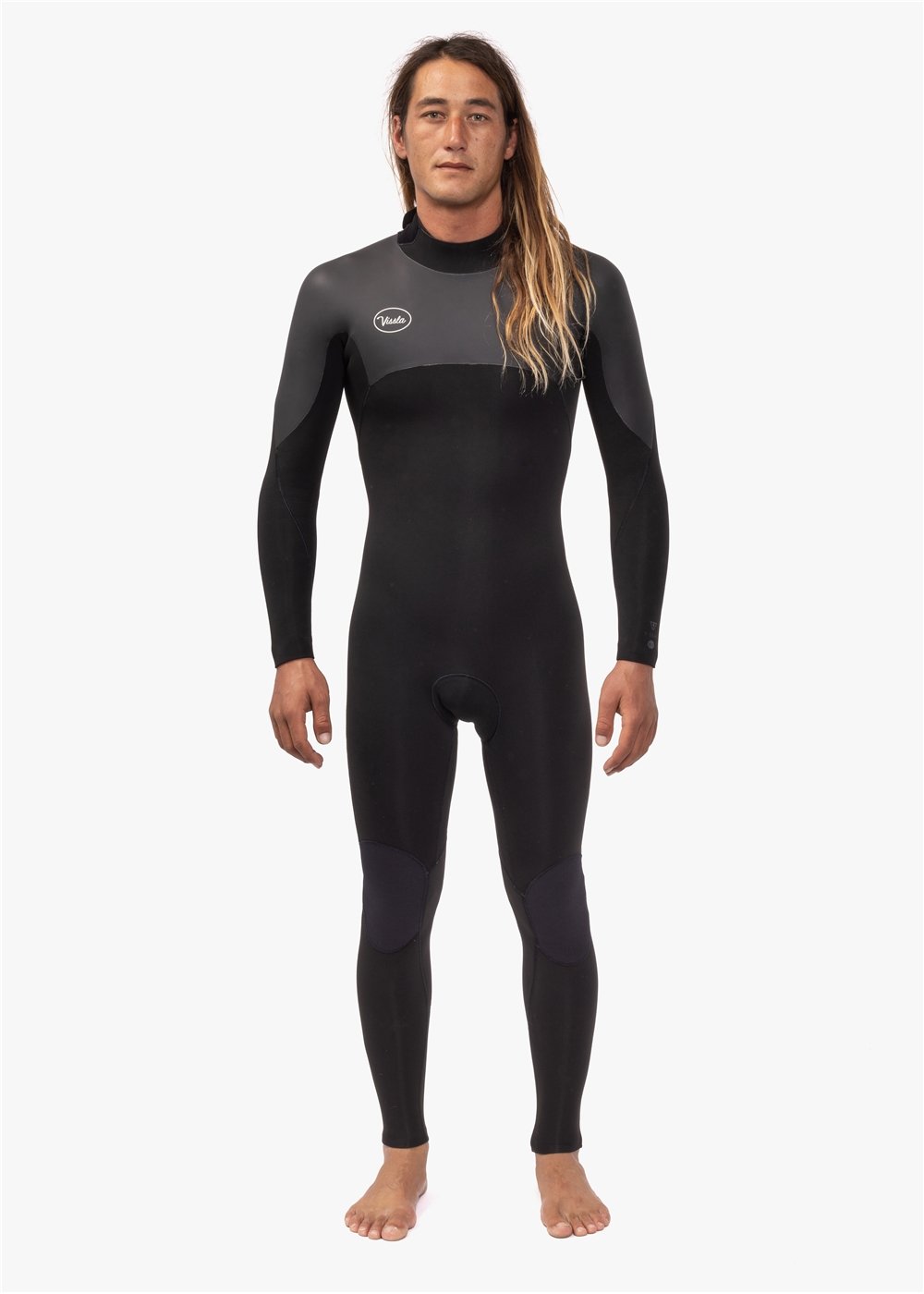 Vissla Men's 7 Seas 4/3mm Back Zip Wetsuit, Full Suit