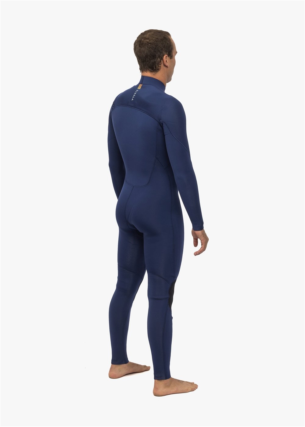 Vissla Men's 7 Seas 4/3mm Chest Zip Wetsuit, Full Suit