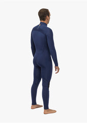 Vissla Men's 7 Seas 4/3mm Chest Zip Wetsuit, Full Suit