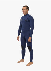 Vissla Men's 7 Seas 4/3mm Chest Zip Wetsuit, Full Suit