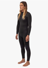 Vissla Men's 7 Seas 4/3mm Chest Zip Wetsuit, Full Suit