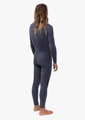 Vissla Men's 7 Seas 4/3mm Chest Zip Wetsuit, Full Suit