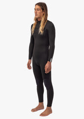 Vissla Men's 7 Seas 5/4mm Chest Zip Wetsuit, Full Suit