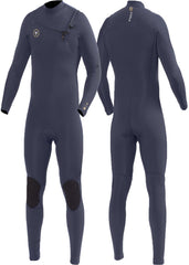 Vissla Men's 7 Seas 5/4mm Chest Zip Wetsuit, Full Suit