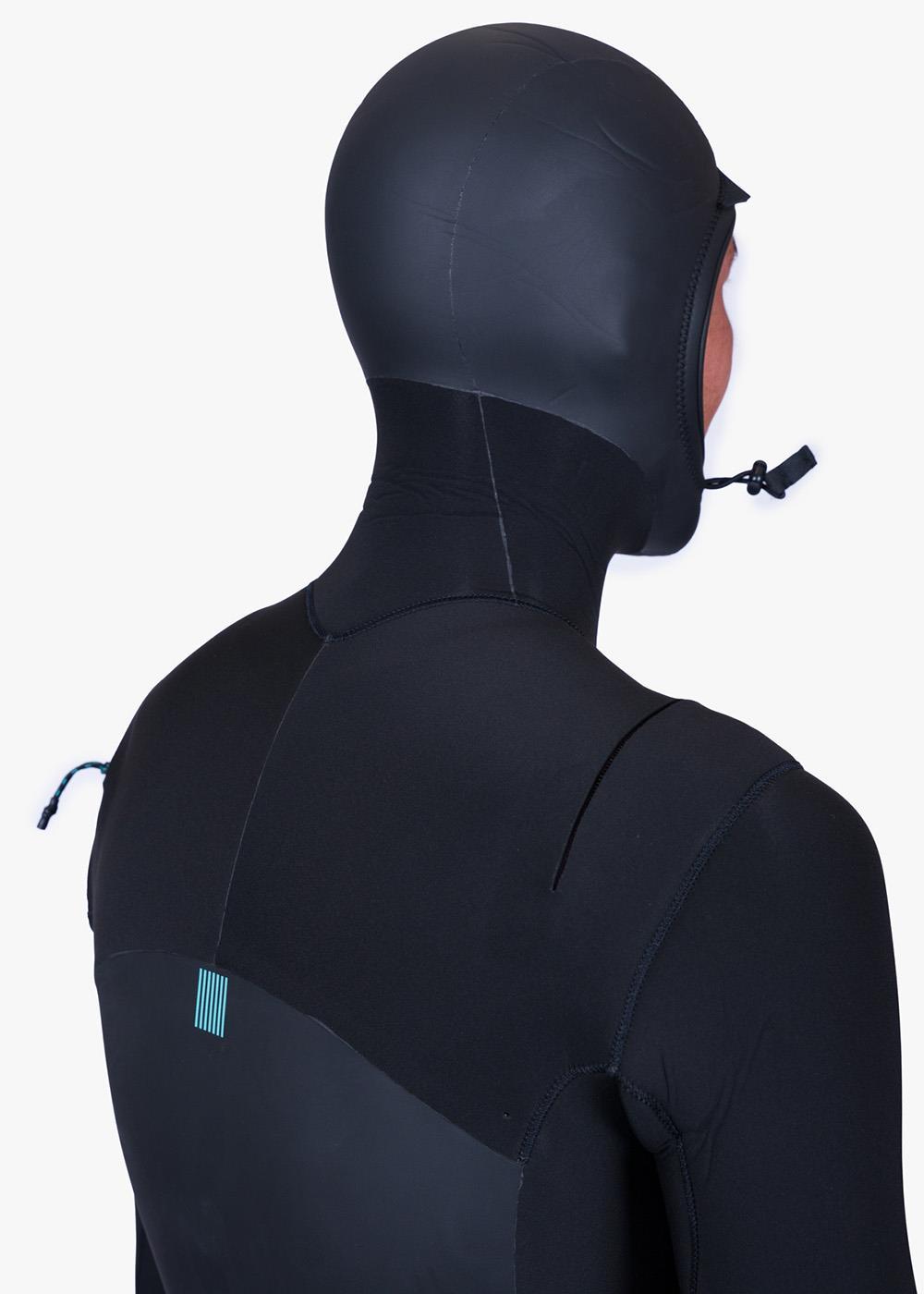 Vissla Men's New Seas 5/4mm Hooded Wetsuit, Full Suit