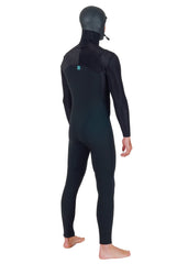 Vissla Men's New Seas 6/5mm Hooded Wetsuit, U-Zip Entry