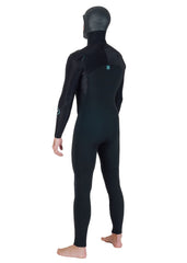 Vissla Men's New Seas 6/5mm Hooded Wetsuit, U-Zip Entry