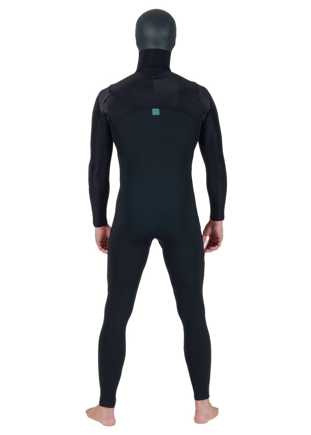 Vissla Men's New Seas 6/5mm Hooded Wetsuit, U-Zip Entry