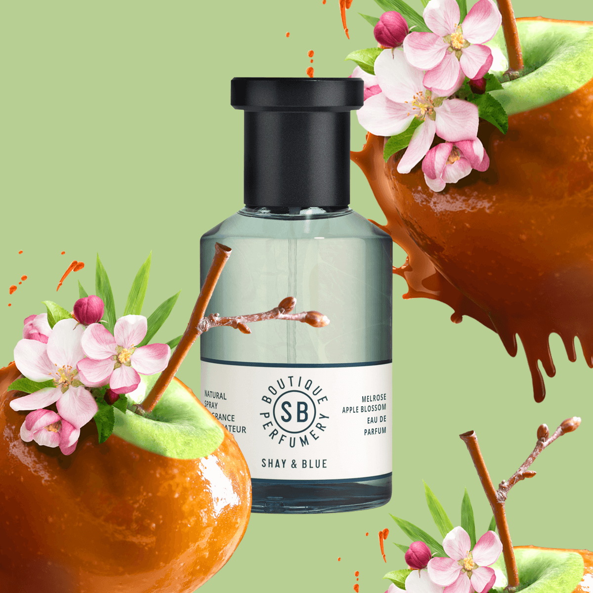 Melrose Apple Blossom 100ml – Salted Toffee Apple, Lemon & Amber