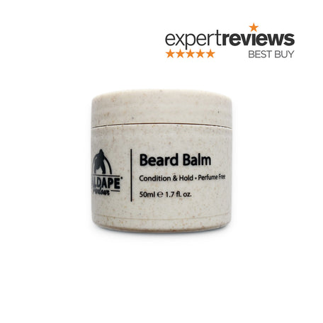 Natural Beard Balm – Unscented Leave-In Conditioner, Made in the UK
