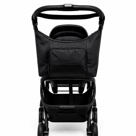 Qubi Changing Bag – Black, Pram Changing Bag with Mat