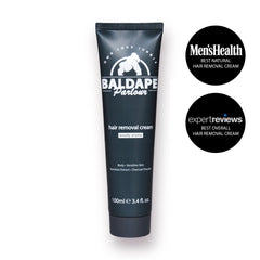 Charcoal Hair Removal Cream for Men – All Body, Works in 3–7 Minutes