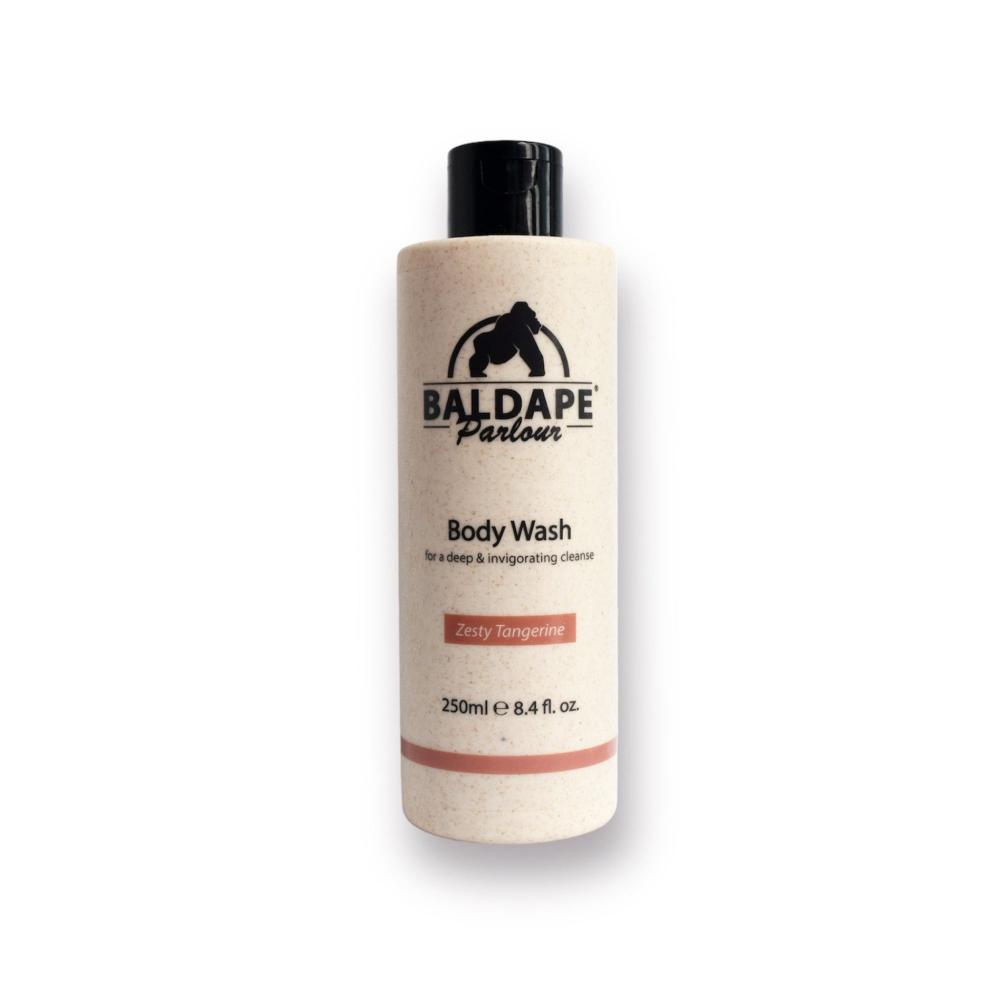 Zesty Tangerine Body Wash 250ml – Fragrance Free Base, Vegan