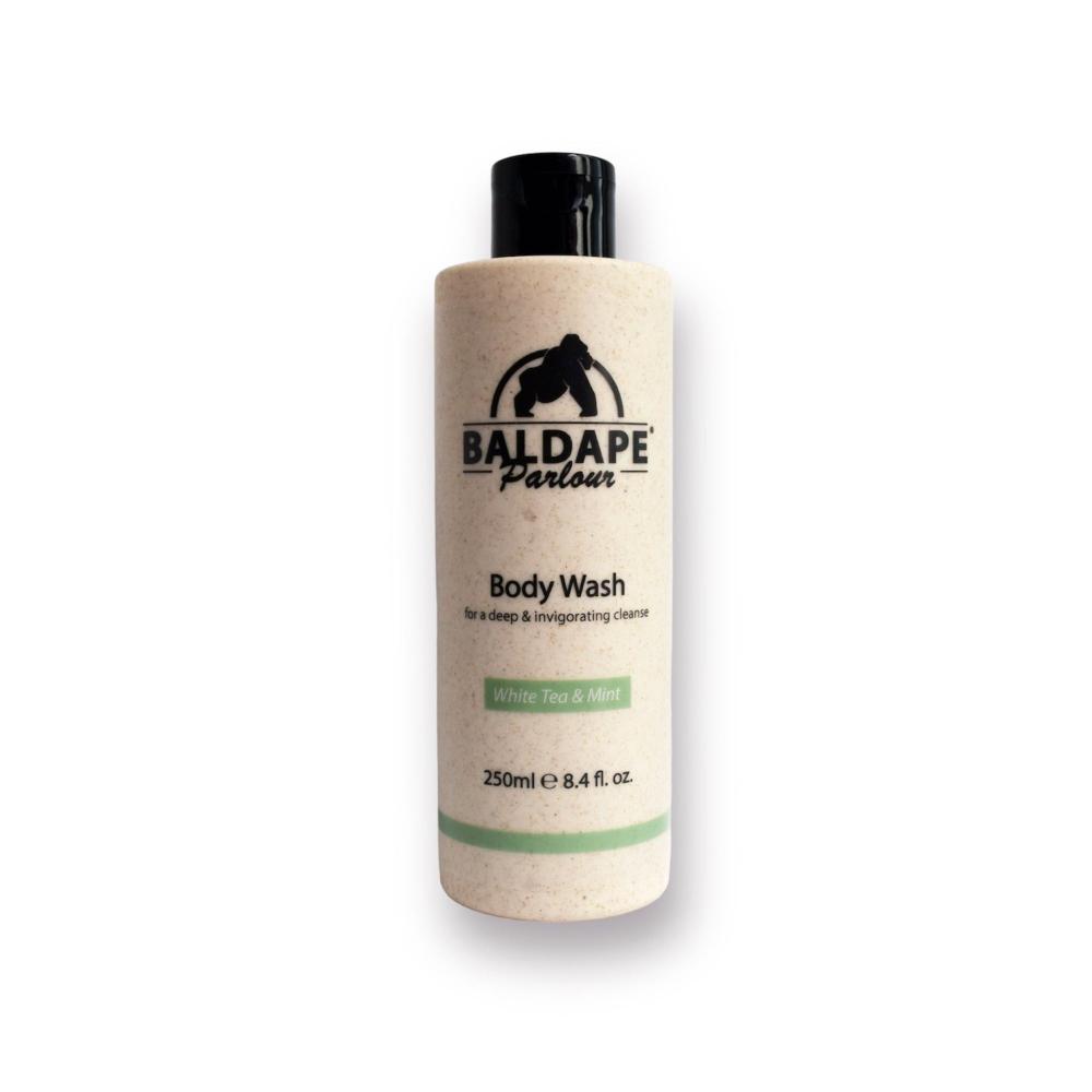 White Tea & Mint Body Wash 250ml – Natural, Vegan, Made in the UK
