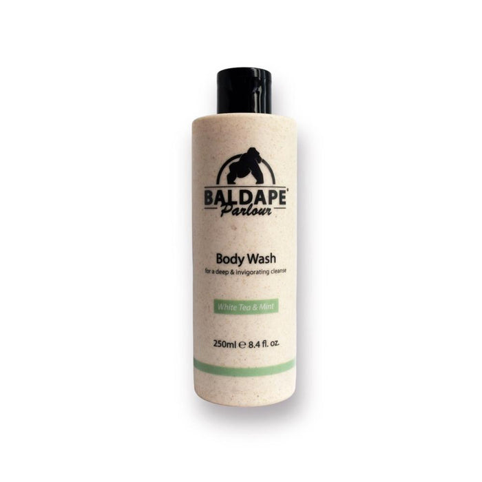 White Tea & Mint Body Wash 250ml, Natural, Vegan, Made in the UK