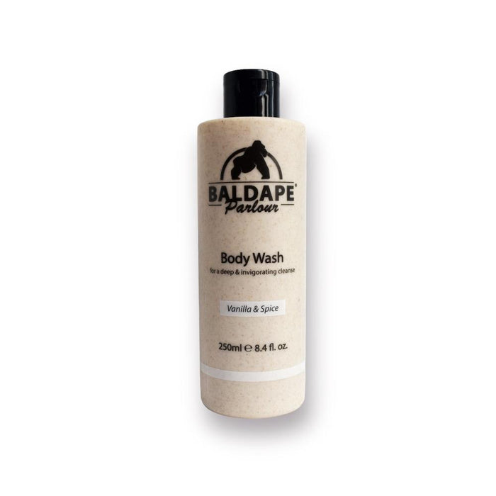 Vanilla & Spice Body Wash 250ml, Natural, Vegan, Made in the UK